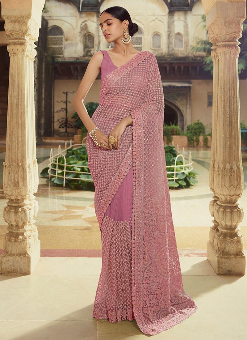 salwar soul shraddha arya charming purple georgette party wear suit